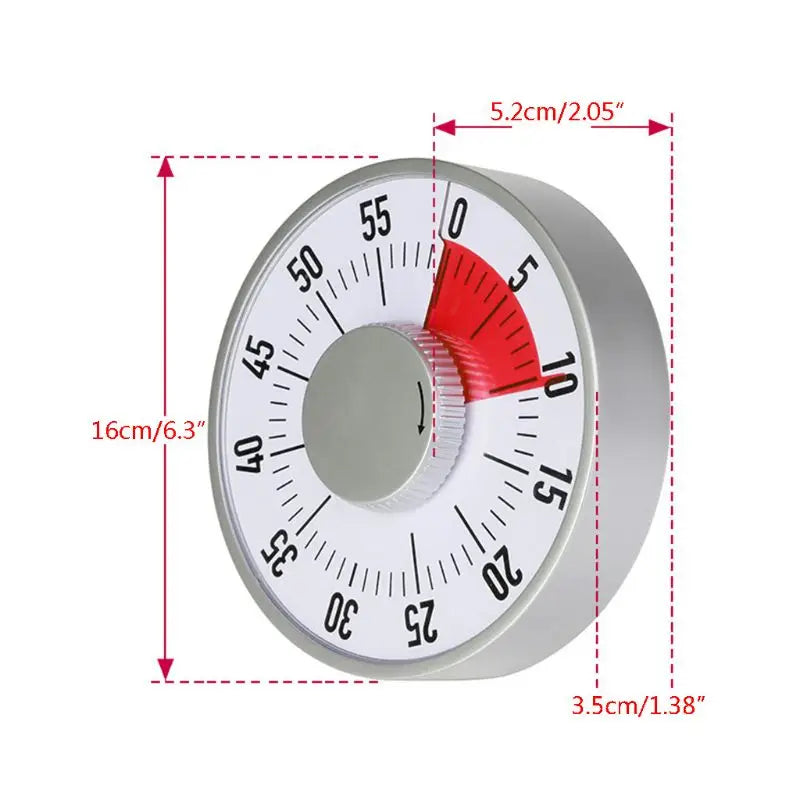Classroom Countdown visual Timer,Quiet Counting, Dual Magnet, For Classroom Teaching Homework Houseworks Meeting
