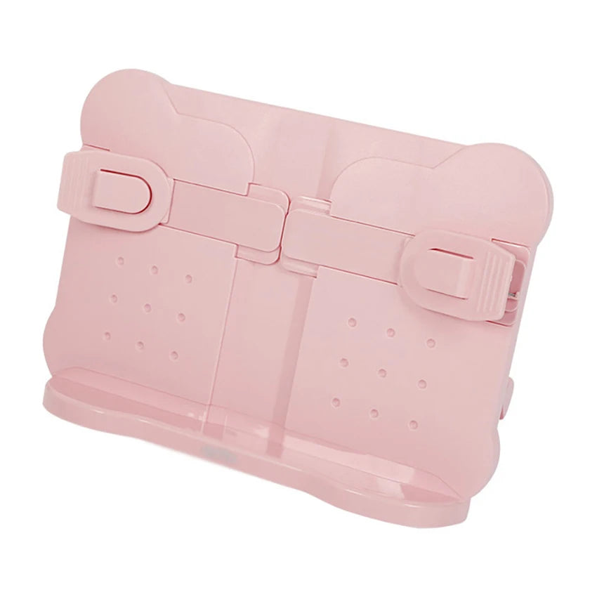 Multifunctional Adjustable Reading Book Holder Bookshelf Mobile Phone Tablet Book Stand Holder Portable Foldable Bookends