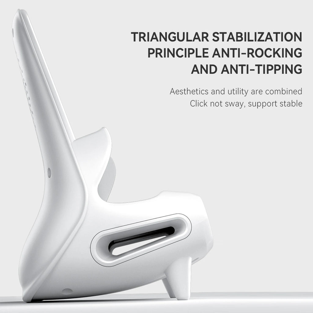 Mobile Phone Holder Mount Wireless Charger Desktop Charger Stand Induction Fast Charge for iPhone Phone Holder