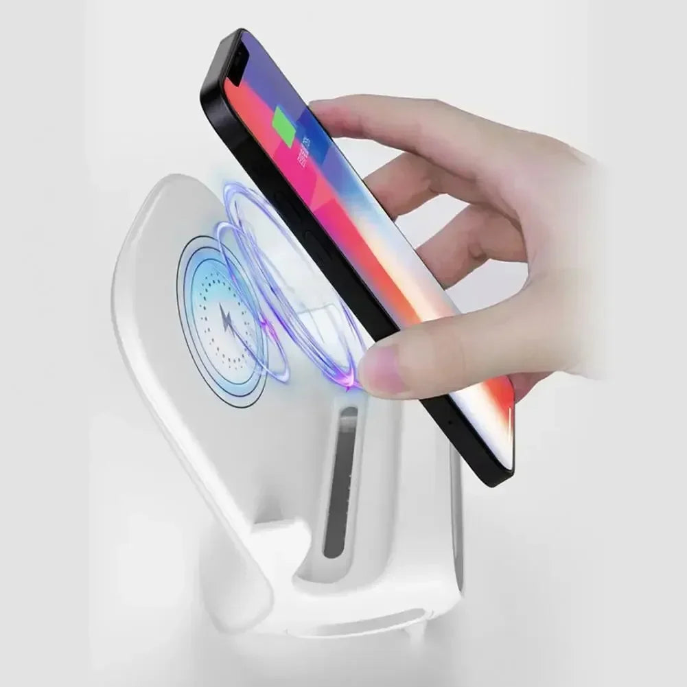 15W Wireless Charger for iPhone 16 15 Pro Max Fast Charging Stand for Samsung S23 Xiaomi Qi Certified Induction Charger Station