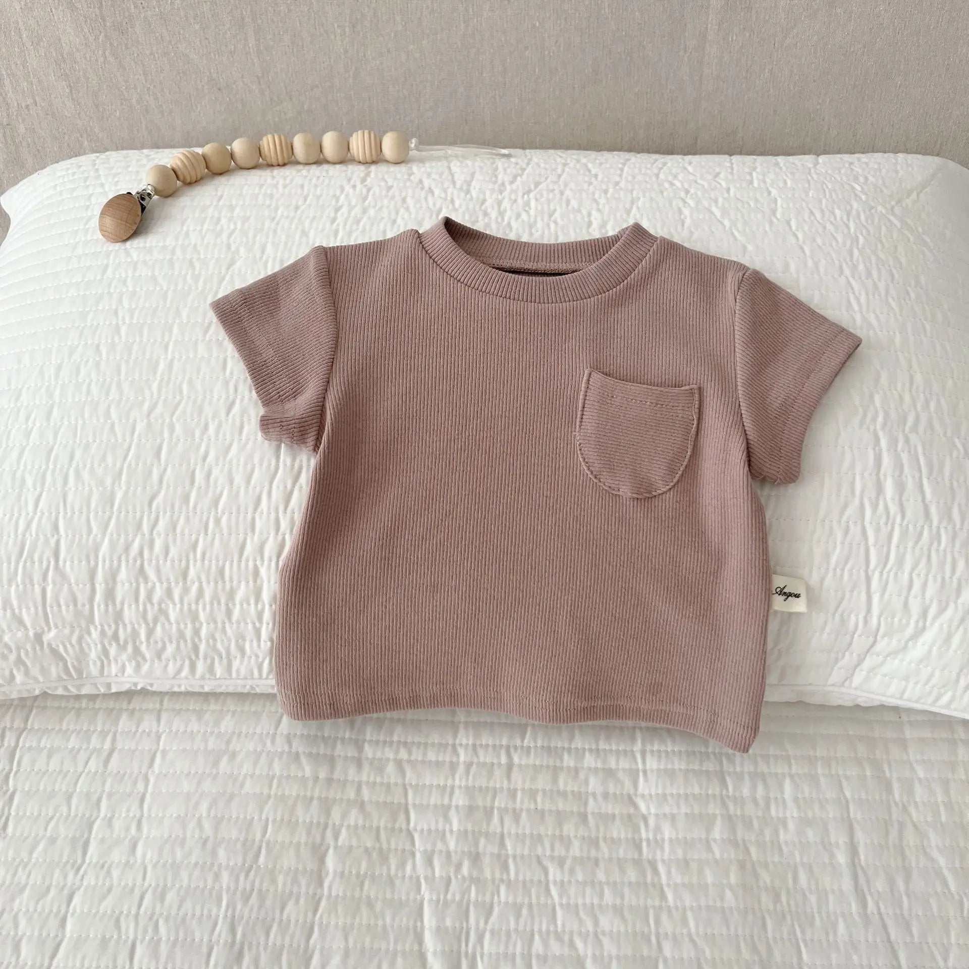 Children Clothing Sets 2024 Summer Baby Clothing Set Korean Style Toddler Boys Clothes T shirts + PP shorts Infant Girls Clothes