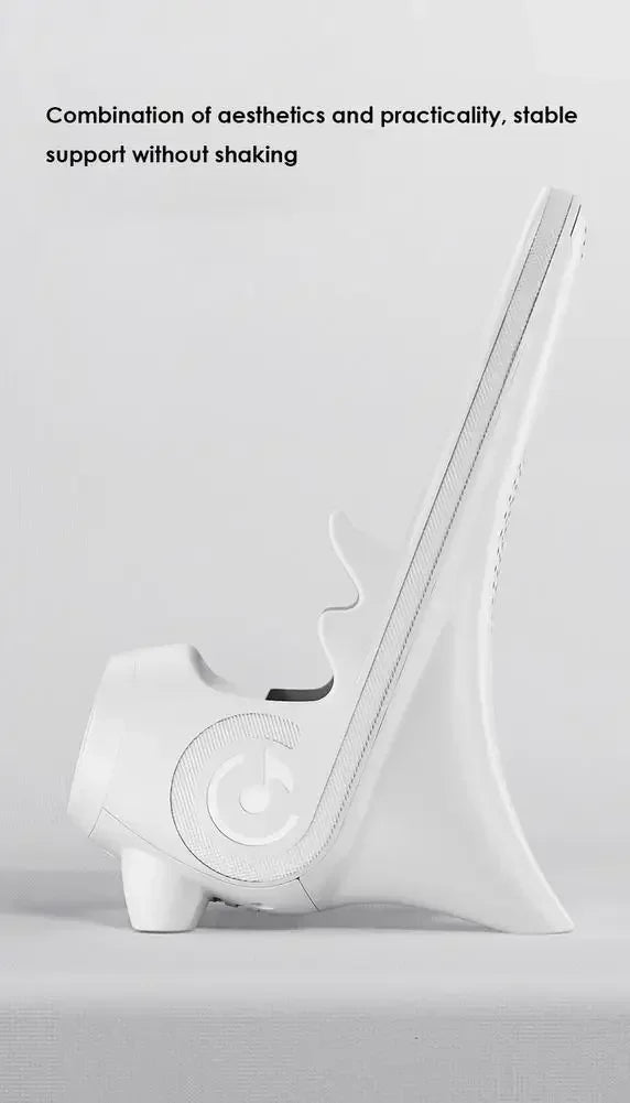 Desktop Vertical Holder Magnetic Wireless Charger Mobile Phone Stand Unique Mini Chair Shape Tablet Phone Fast Charging Station