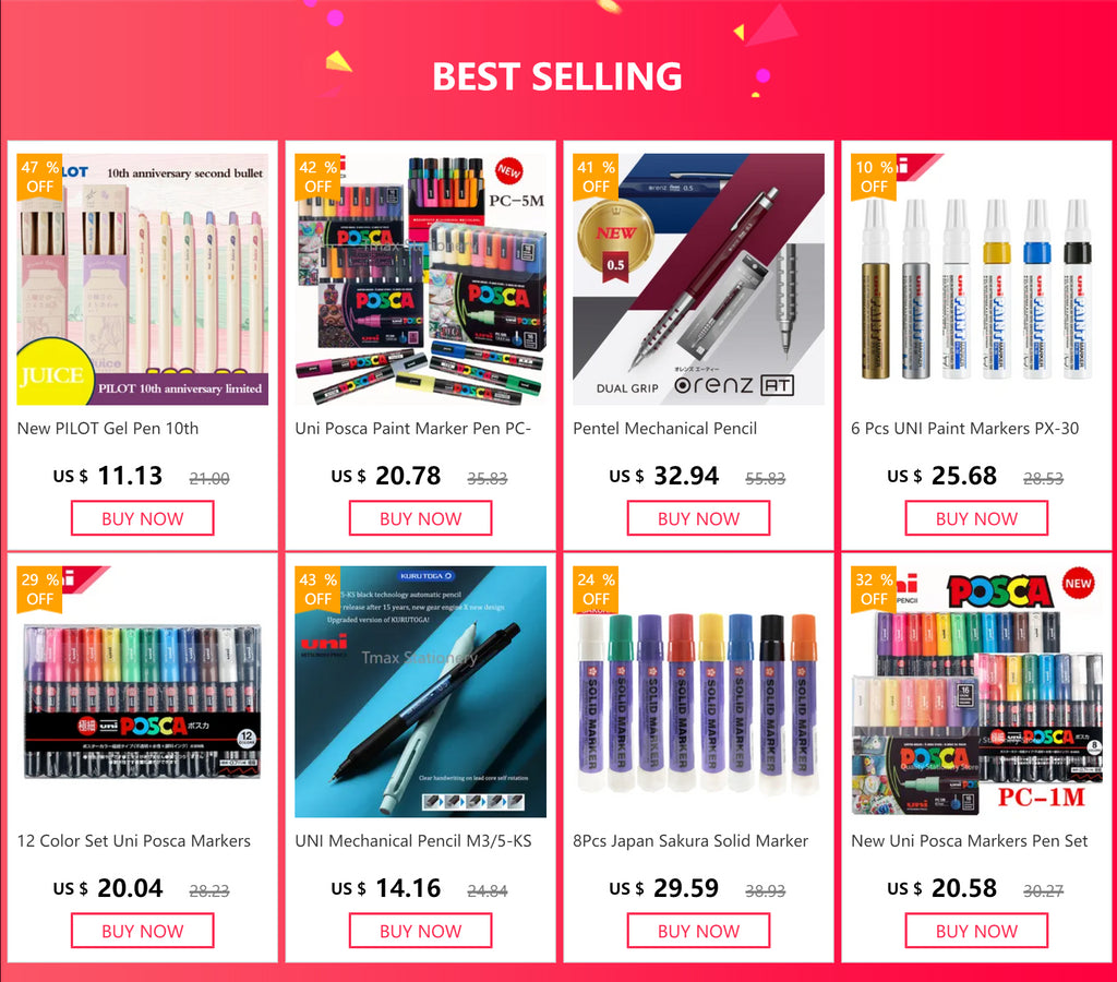 Pilot BP-S-F 0.7mm Colors fine Ball Point Pen Writing Supplies Office & School