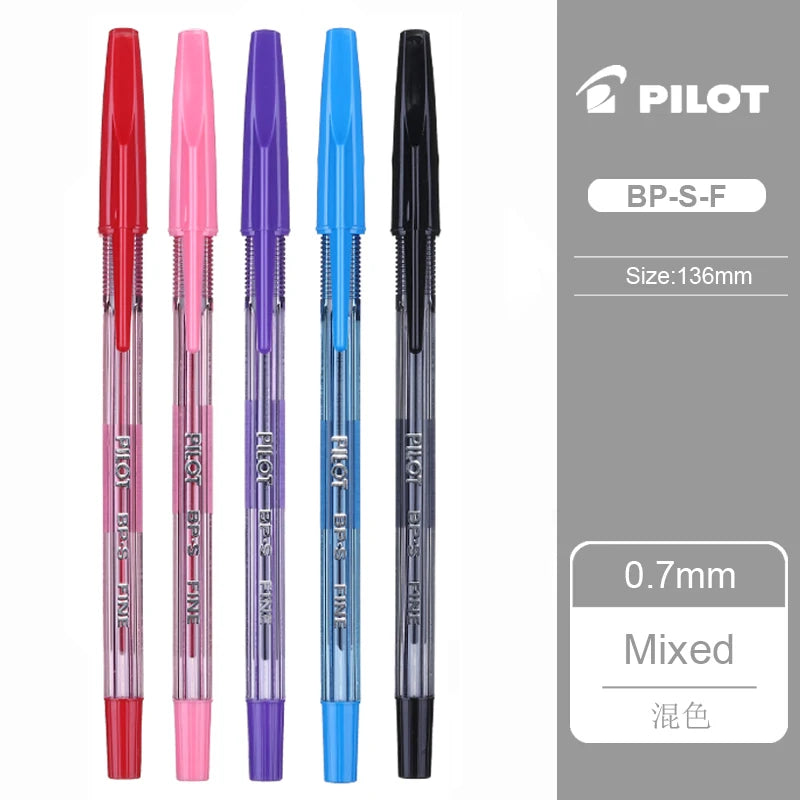 Pilot BP-S-F 0.7mm Colors fine Ball Point Pen Writing Supplies Office & School