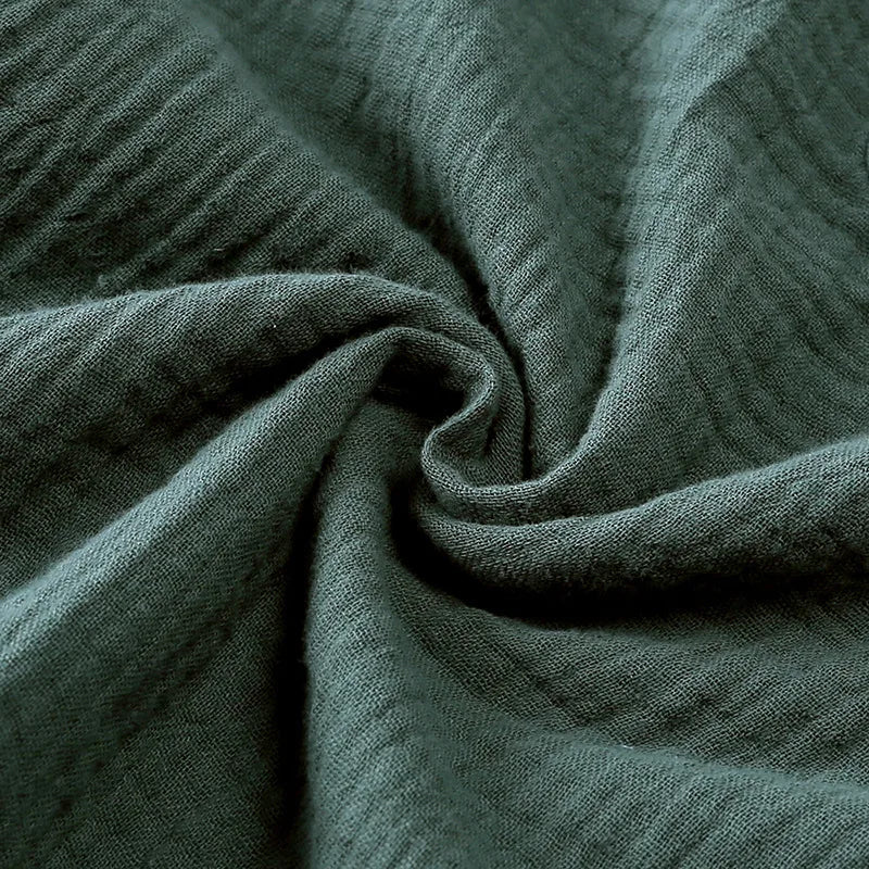 Summer Children's Clothing Set for 0-6Y Boys & Girls Cotton Linen Muslin Suit T-shirt Tops + Shorts 2pcs Baby Loungewear Outfit