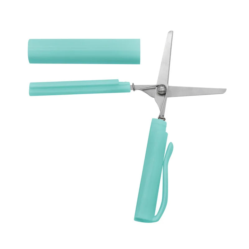 Mini Colorful Folding Scissors , Hand Tent Cutting, Mini Engraving Knife, Scissors, Paper Trimming Utility Knife