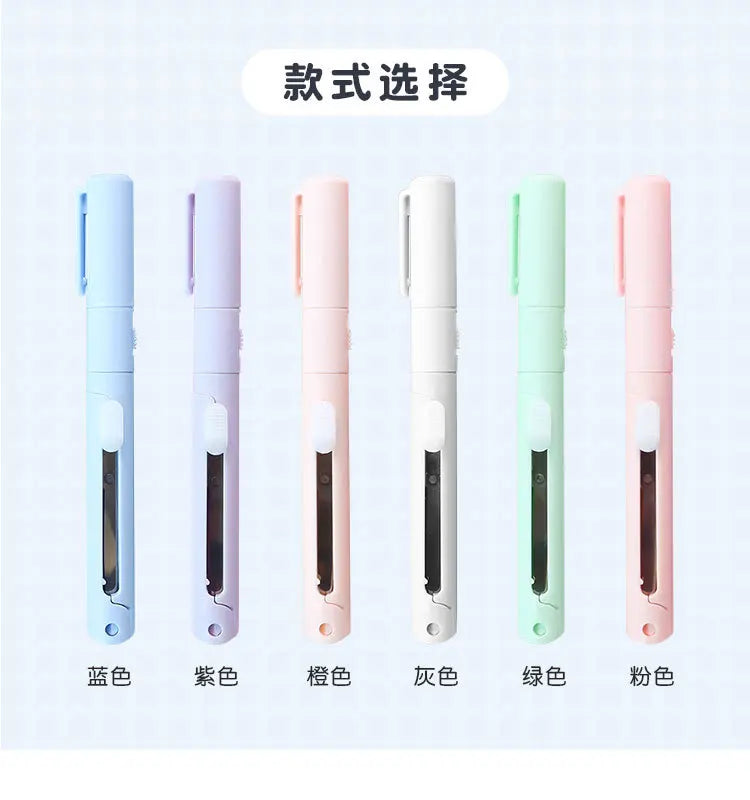 Mini Colorful Folding Scissors , Hand Tent Cutting, Mini Engraving Knife, Scissors, Paper Trimming Utility Knife