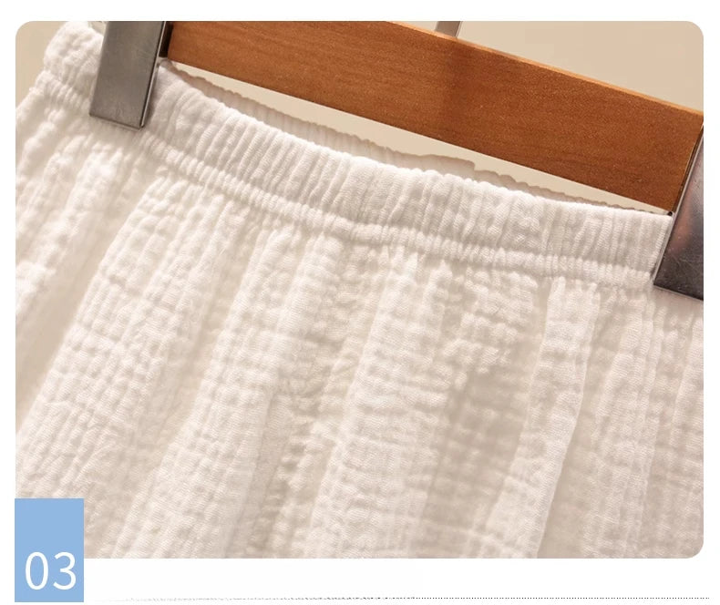 Summer Children's Clothing Set for 0-6Y Boys & Girls Cotton Linen Muslin Suit T-shirt Tops + Shorts 2pcs Baby Loungewear Outfit