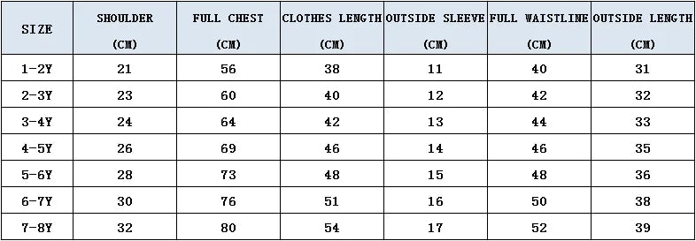 Summer children's clothing set for boys and girls aged 1-8, sleepwear set, cotton full printed cartoon 2ps, comfortable pajamas