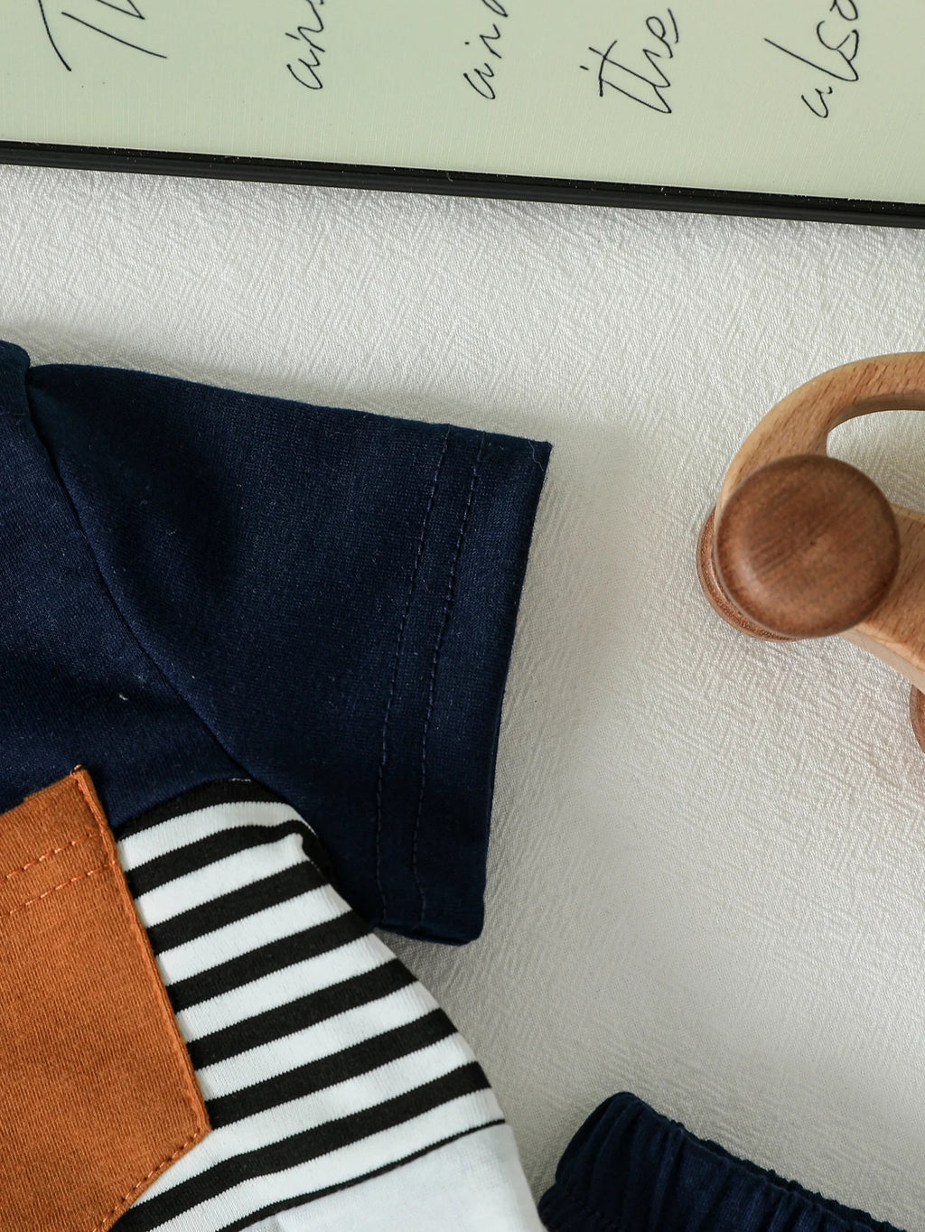 Toddler Boys Summer Outfits Stripe Short Sleeve T-Shirts Tops& Long Pants 2Pcs  Casual Daily Clothes  Children's Clothing Set