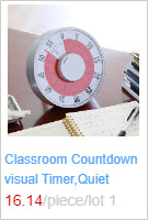 Classroom Countdown visual Timer,Quiet Counting, Dual Magnet, For Classroom Teaching Homework Houseworks Meeting