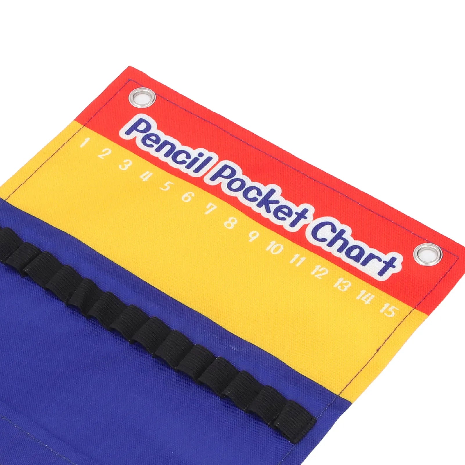 Pencil Pocket Chart Classroom Pencil Dispenser Organizer Holder Wall Pocket for Kids Teachers School Storage Pencil Pocket Chart