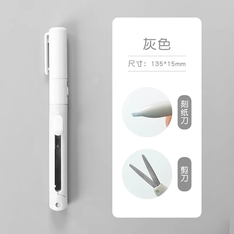 Mini Colorful Folding Scissors , Hand Tent Cutting, Mini Engraving Knife, Scissors, Paper Trimming Utility Knife