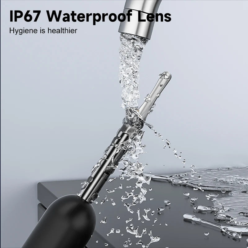 Smart Visual Ear Camera HD1080P 4.2MM WIFI Ear Pick Waterproof Ear Cleaner Endoscope Digital Ear Wax Removal Tool Ear Spoon Case