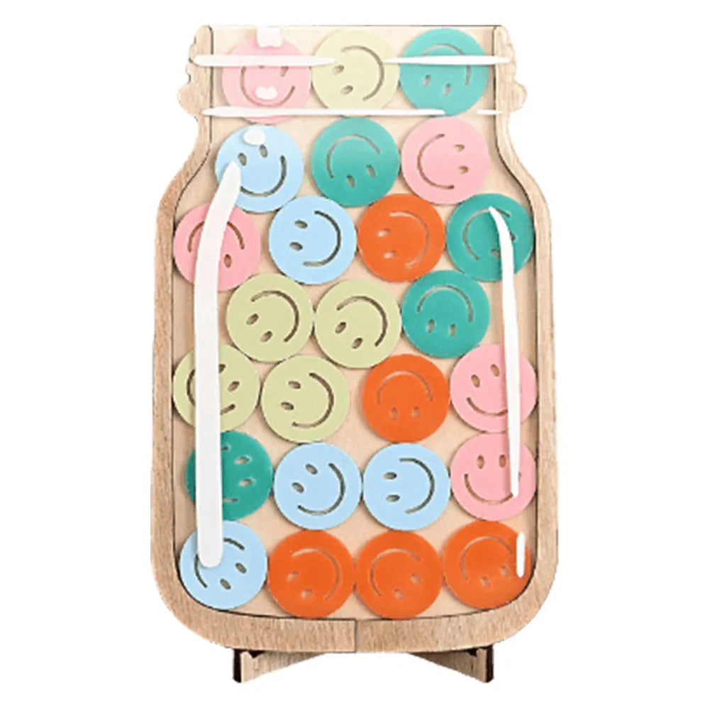 1piece-Kids Reward Jar With Star dinosaur Classroom Classroom Reward Jar with Standing Base Chore Chart Gifts For Kids Birthday