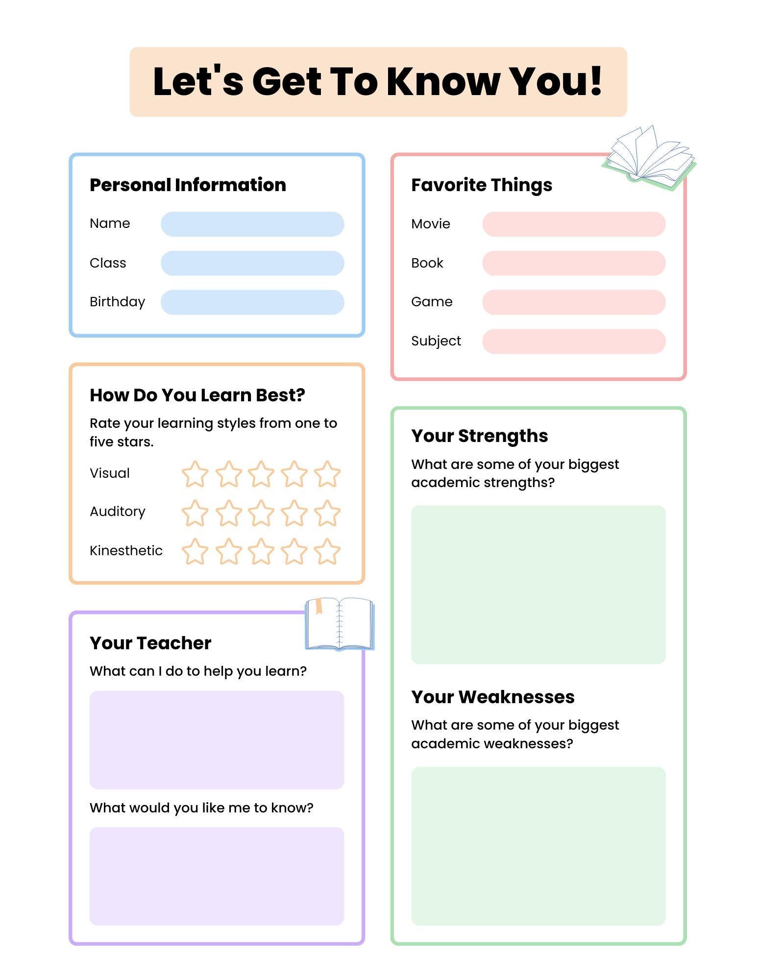 Student Questionnaire